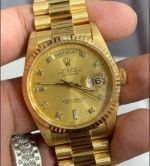 High Quality Rolex Day-date 40 All Yellow Gold President  Watch